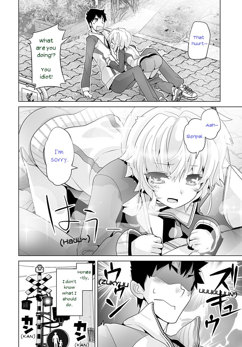 Fumikiri Jikan - Chapter 35 : How Can My Kouhai Be This Cute? (2)