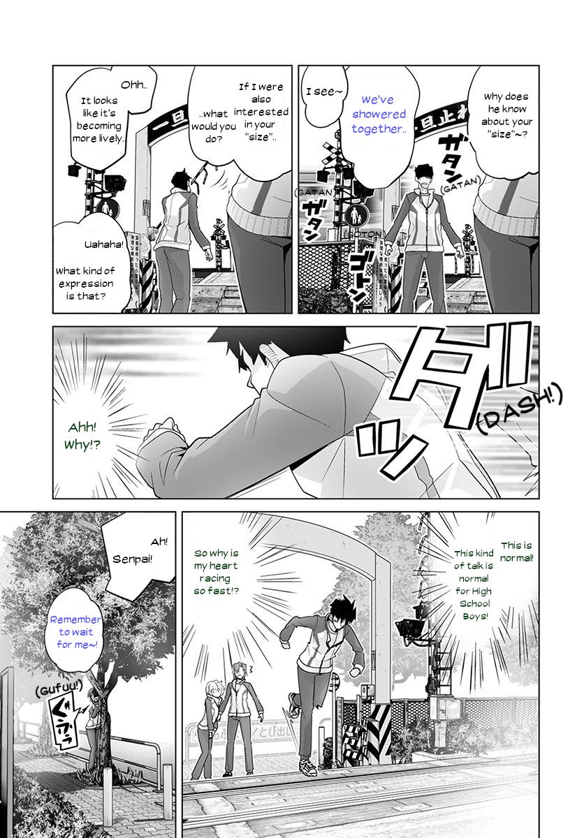 Fumikiri Jikan - Chapter 35 : How Can My Kouhai Be This Cute? (2)