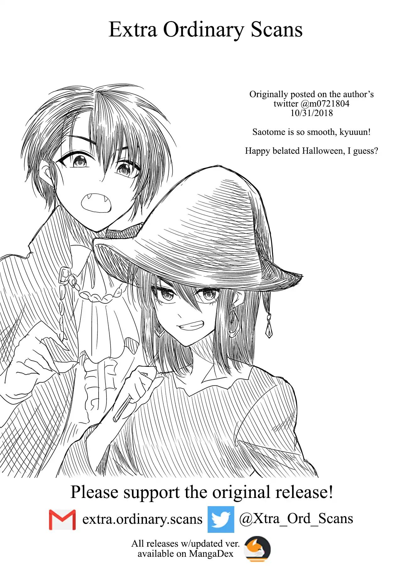 I Want To Cry With You On Thursday. - Vol.1 Chapter 9.5: Happy Halloween