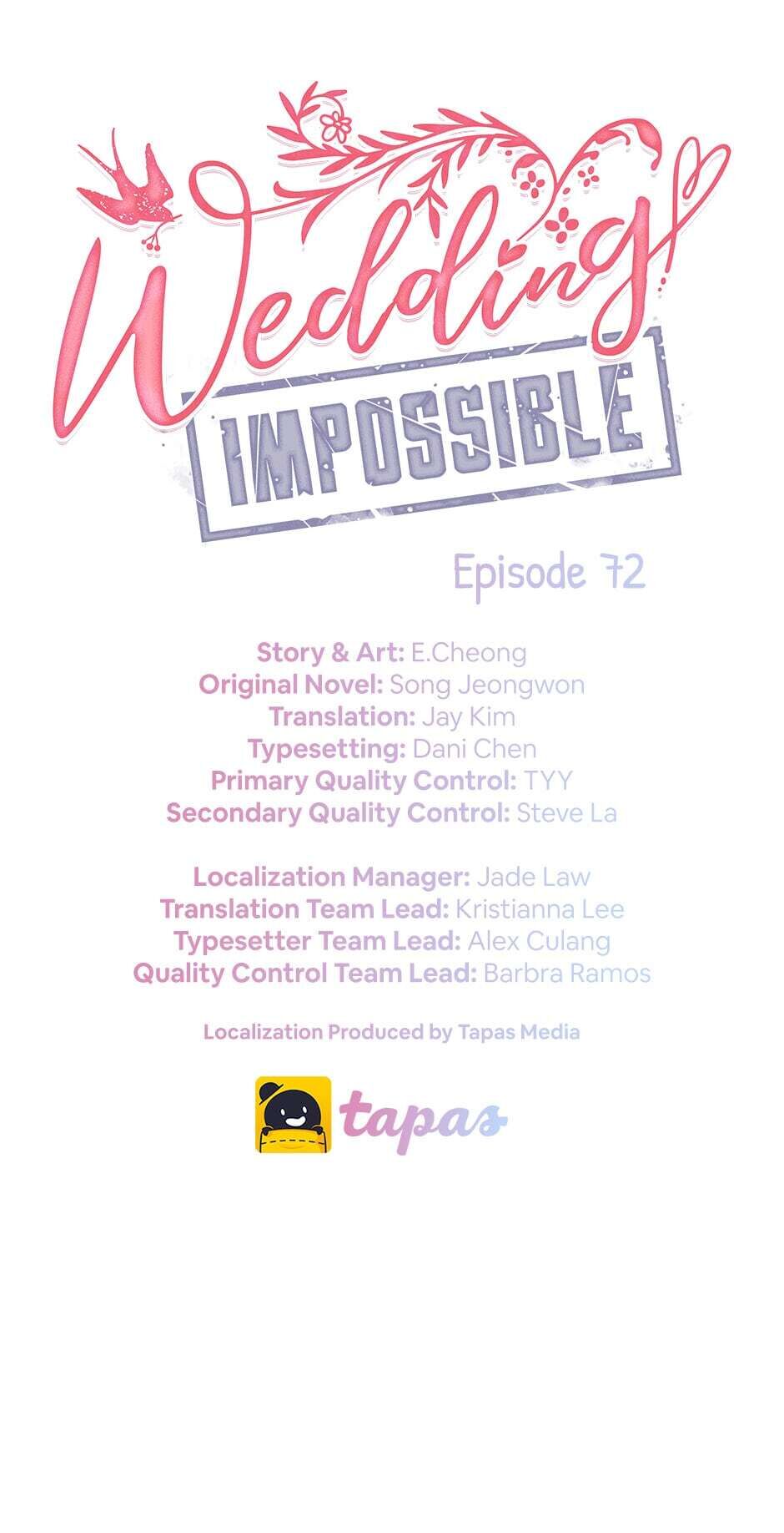 Wedding Impossible - Chapter 72 - End