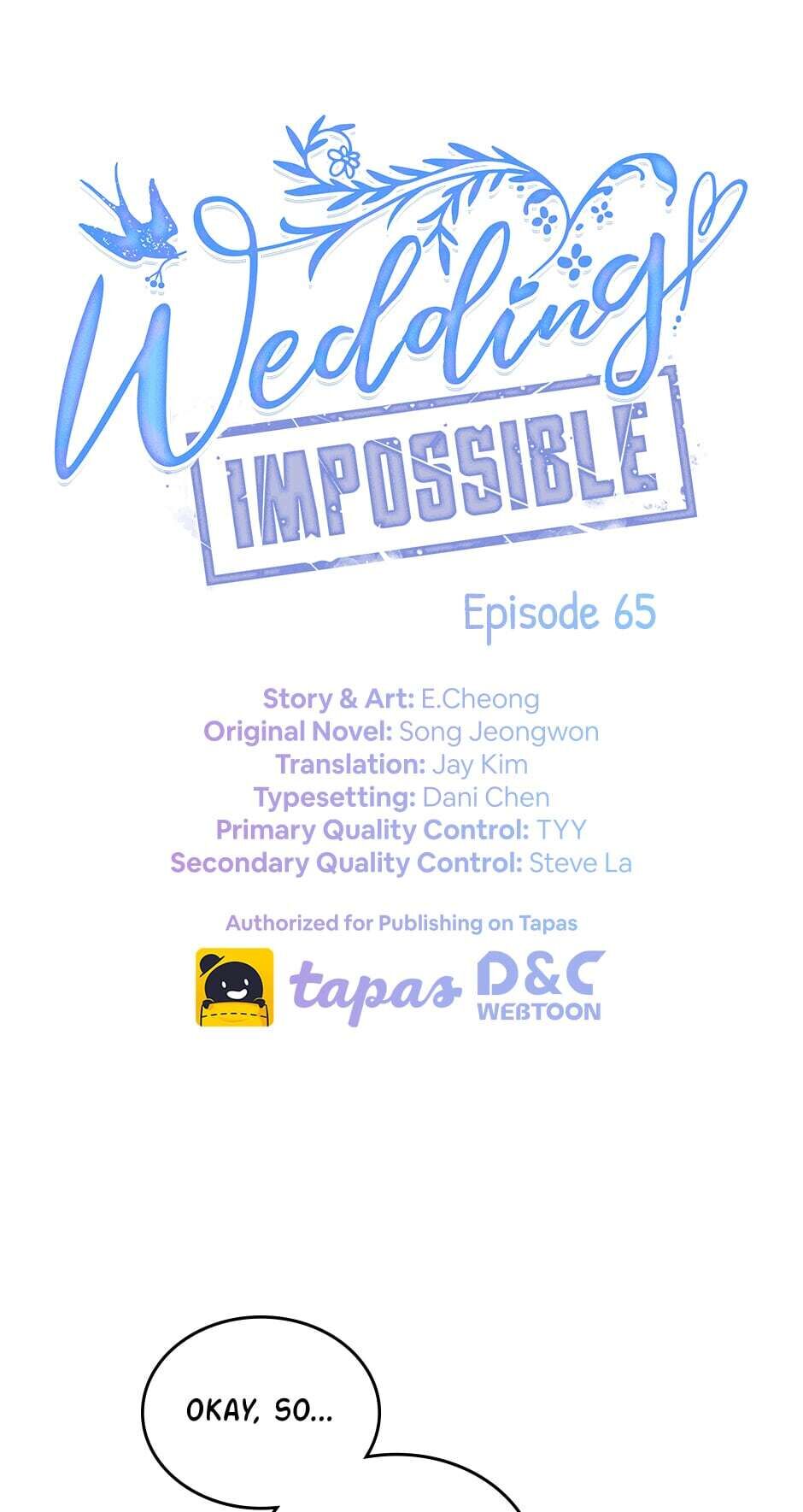 Wedding Impossible - Chapter 65