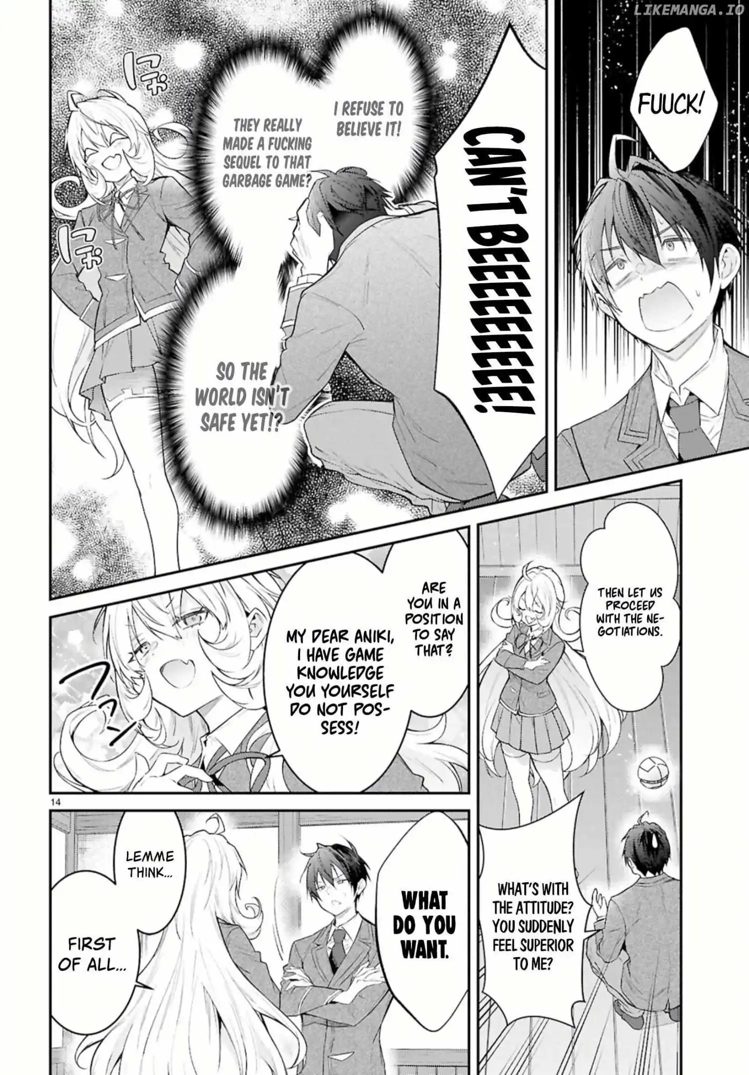 The World Of Otome Games Is Tough For Mobs - Chapter 67