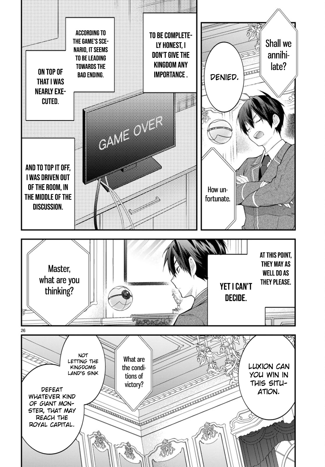 The World Of Otome Games Is Tough For Mobs - Chapter 49