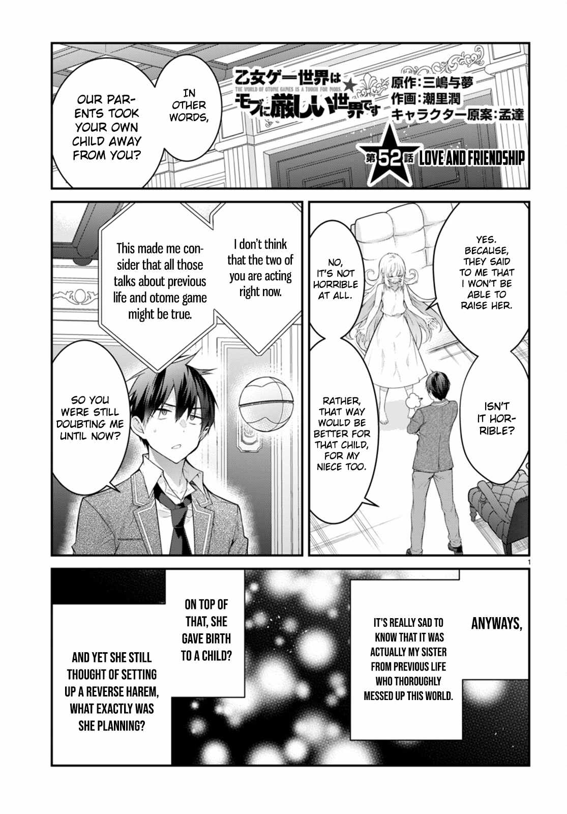 The World Of Otome Games Is Tough For Mobs - Chapter 52