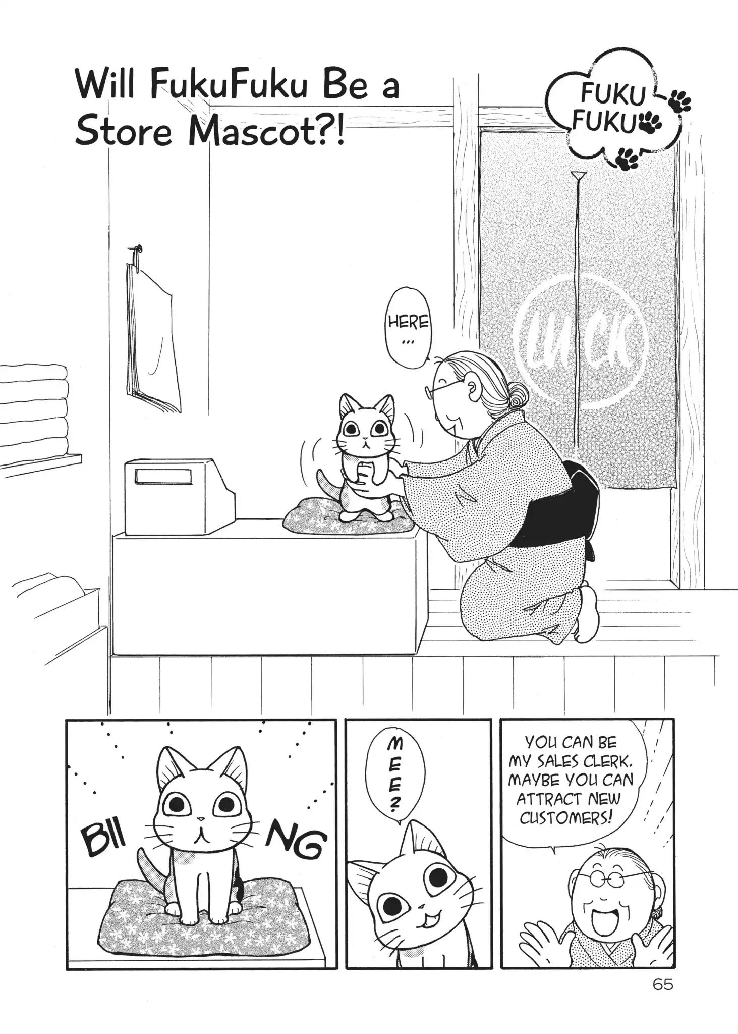 Fukufuku: Kitten Tales - Vol.2 Will Fukufuku Be A Store Mascot?!