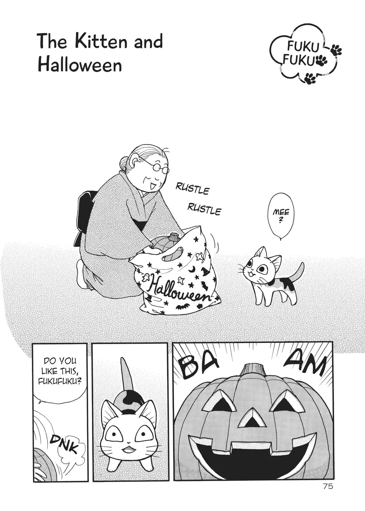 Fukufuku: Kitten Tales - Vol.1 The Kitten And Halloween