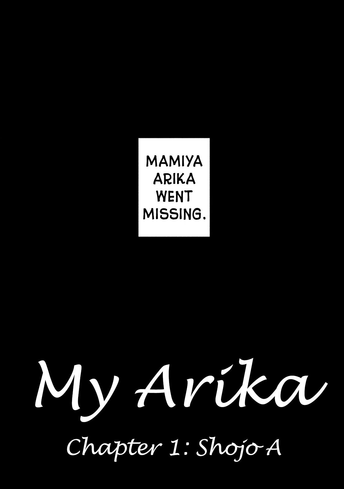 My Arika - Vol.1 Chapter 1: Shojo A