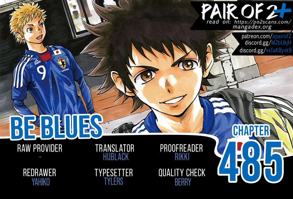 Be Blues ~Ao Ni Nare~ - Vol.49 Chapter 485: Thank You So Much