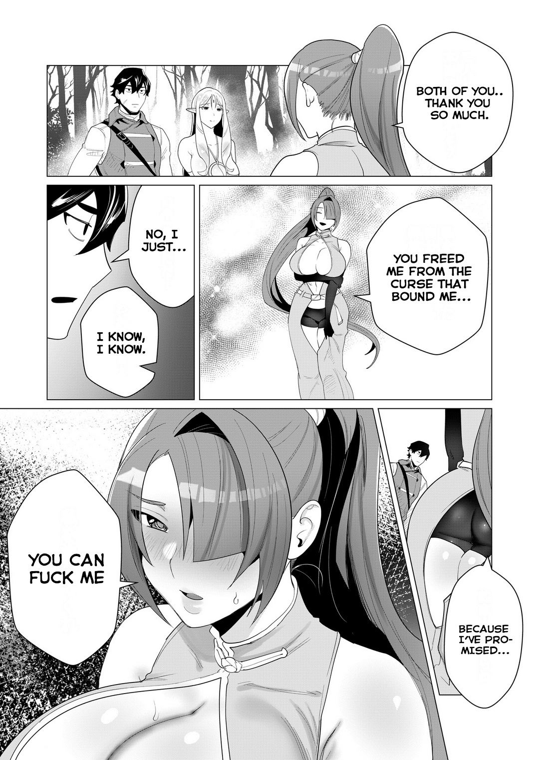 The Hero Wants A Married Woman As A Reward - Vol.1 Chapter 2: Fucking A Milf In Front Of Her Husband