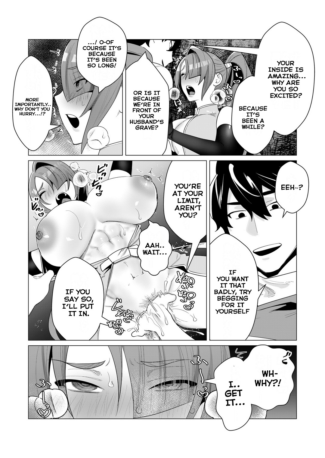 The Hero Wants A Married Woman As A Reward - Vol.1 Chapter 2: Fucking A Milf In Front Of Her Husband