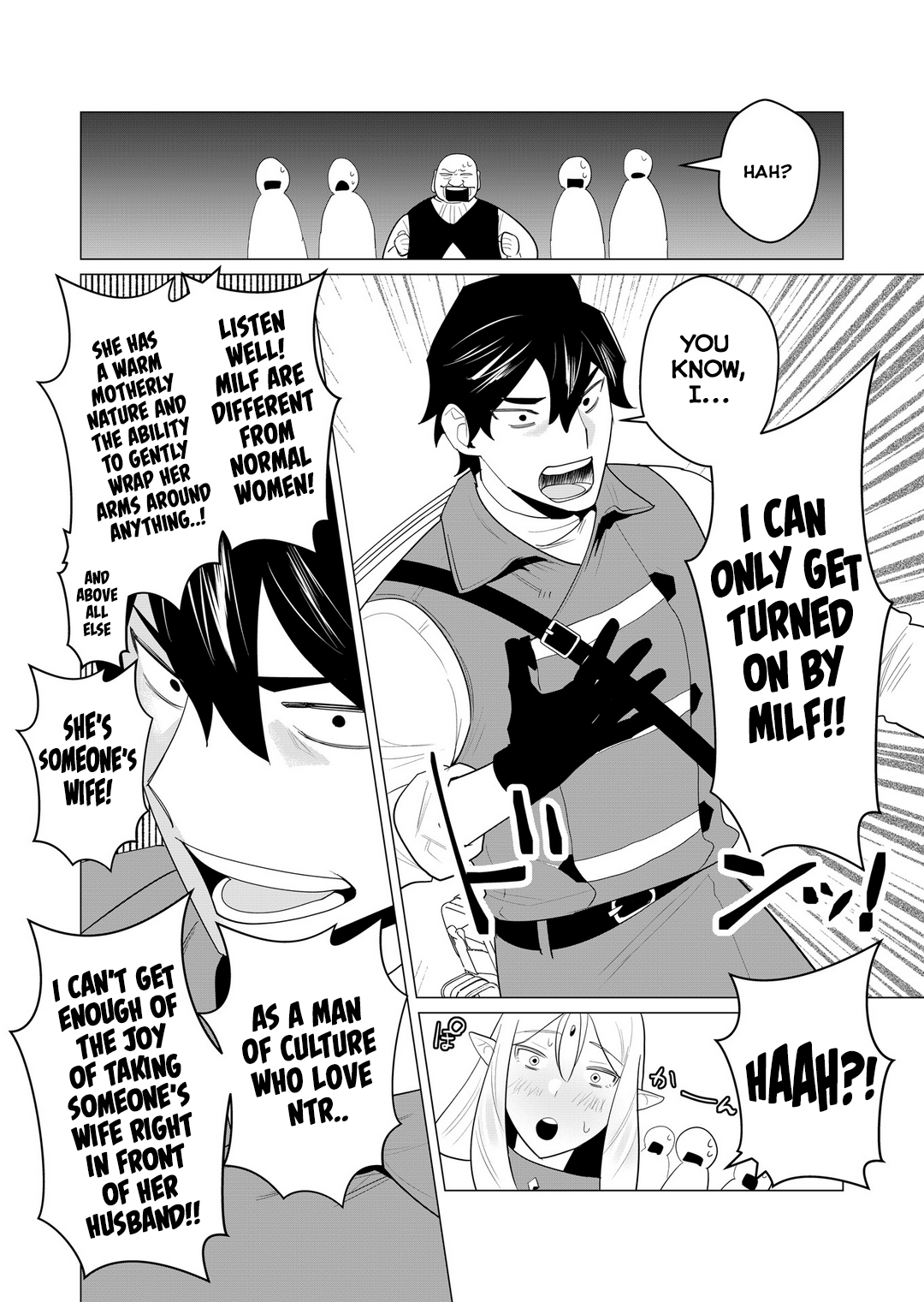 The Hero Wants A Married Woman As A Reward - Vol.1 Chapter 1: I Love Milf Ntr!!