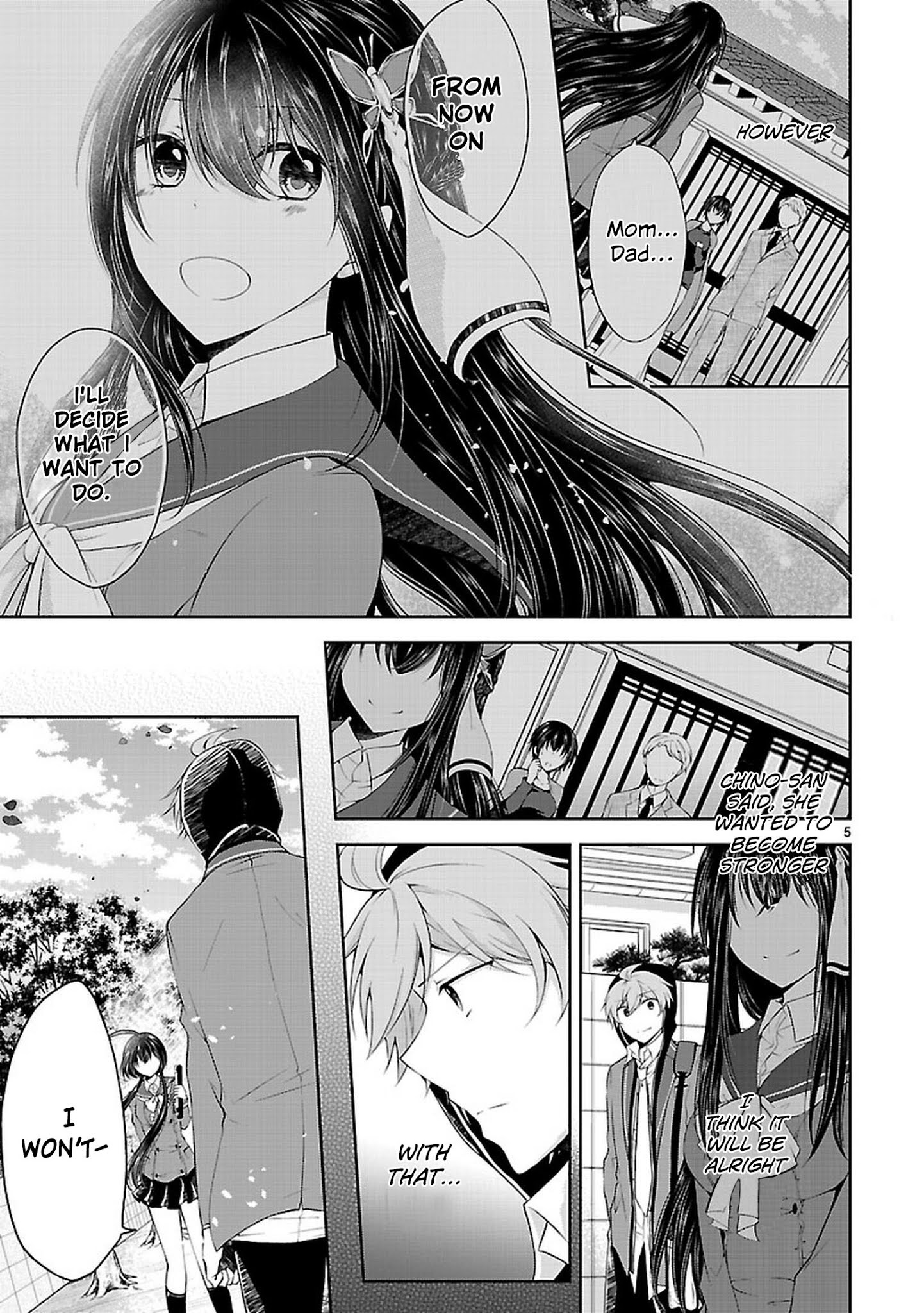 Hensokukei Quadrangle - Chapter 20: Bouquet Of Love