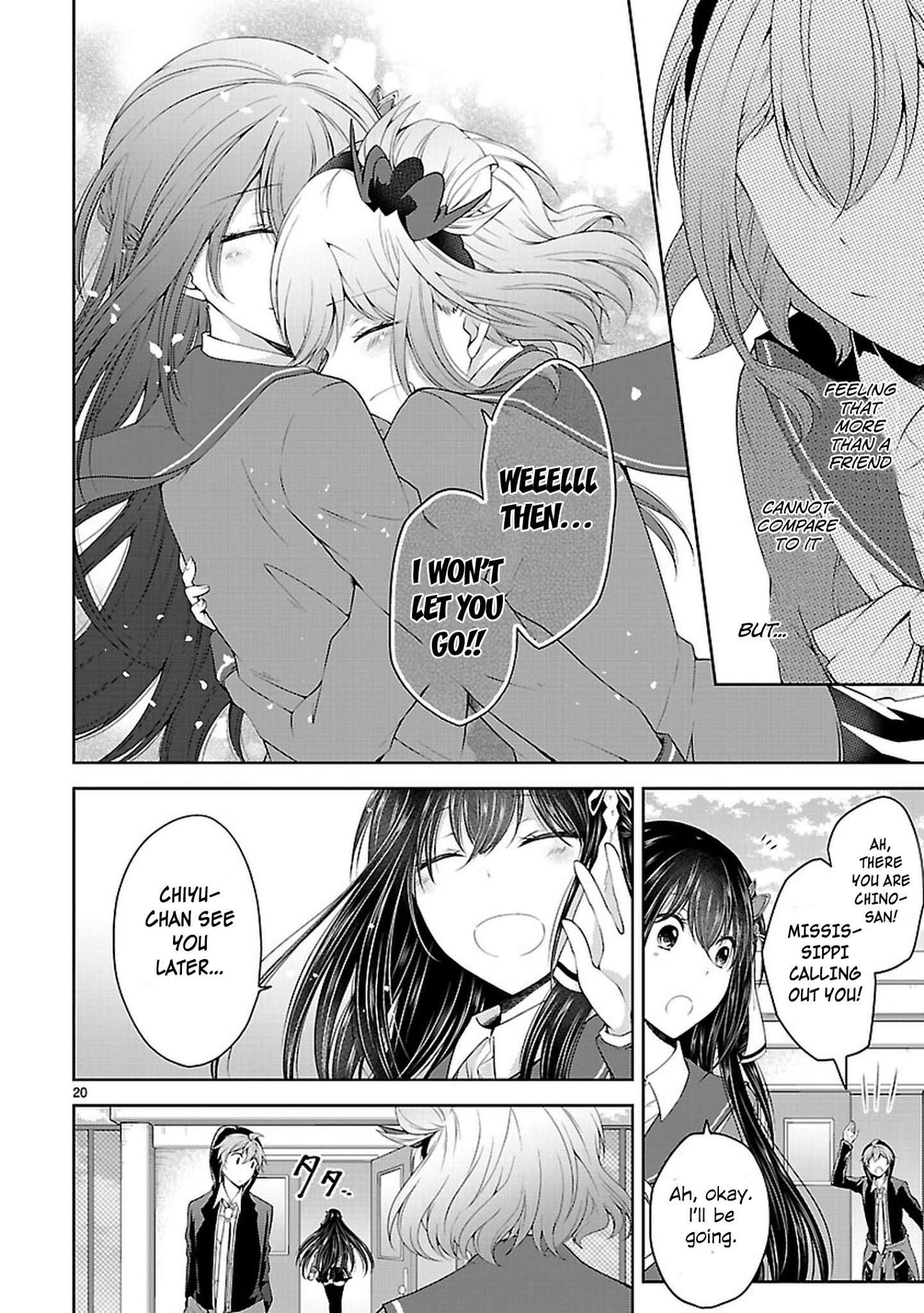 Hensokukei Quadrangle - Chapter 20: Bouquet Of Love