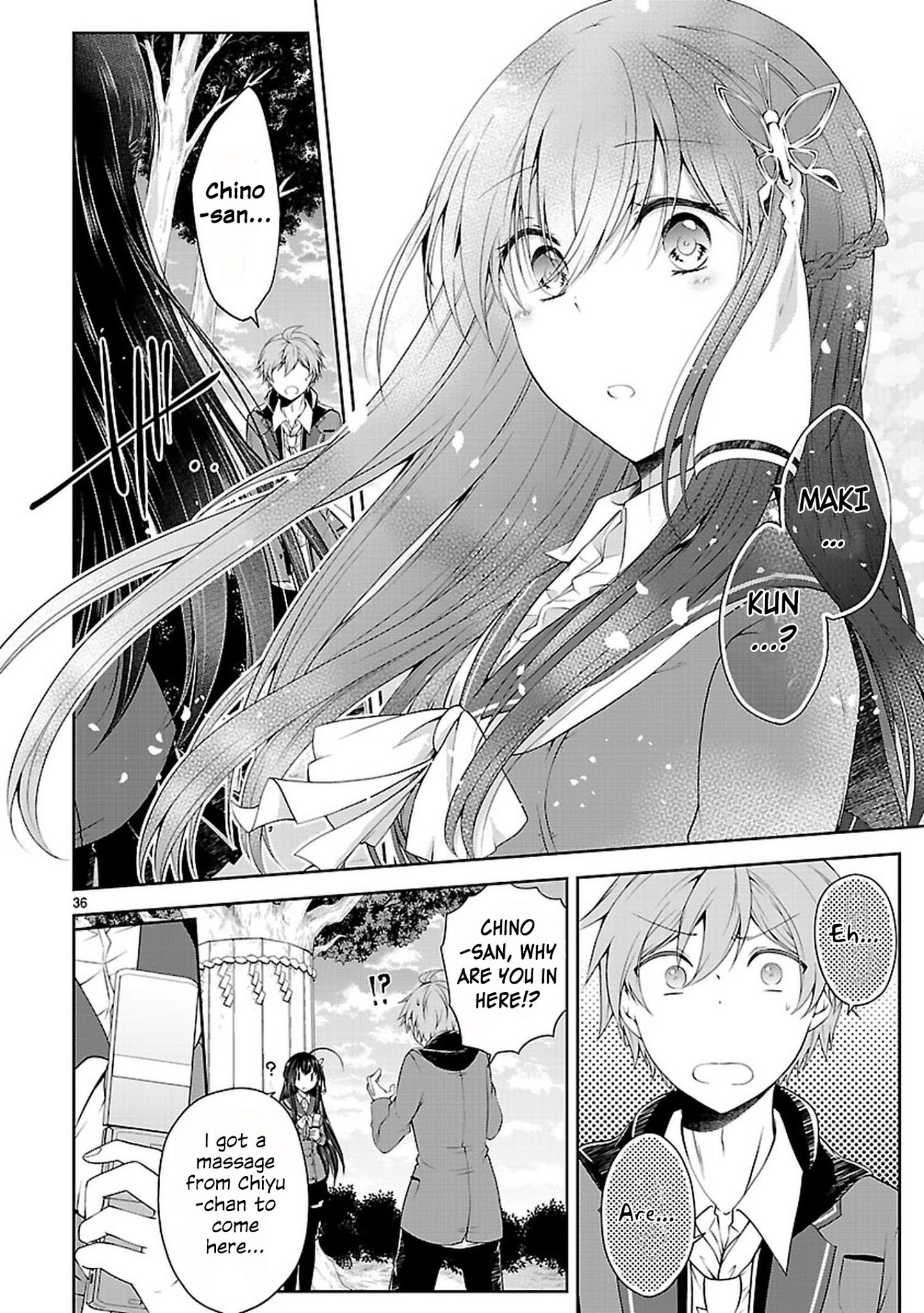 Hensokukei Quadrangle - Chapter 20: Bouquet Of Love