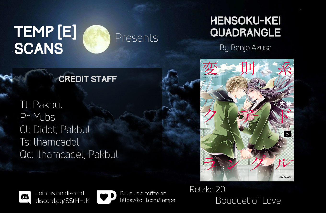 Hensokukei Quadrangle - Chapter 20: Bouquet Of Love