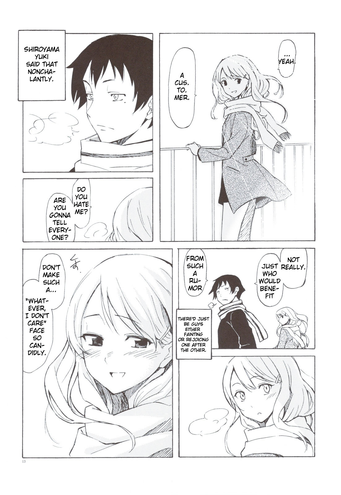 Semete, Ano Yuki No You Ni - Vol.1 Chapter 0 : At Least, Like That Snow... [Complete]