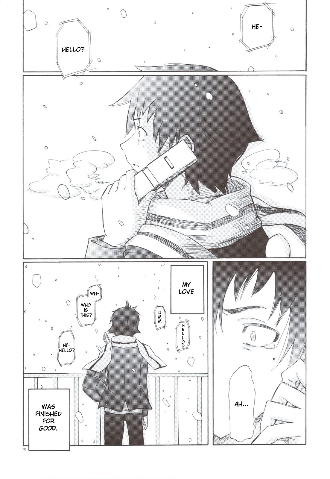 Semete, Ano Yuki No You Ni - Vol.1 Chapter 0 : At Least, Like That Snow... [Complete]