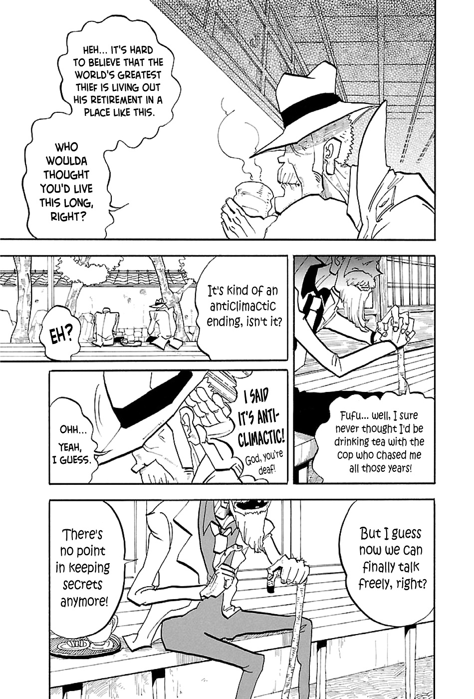 Lupin Sansei T - Vol.1 Chapter 1 : The Three Legged Man S Calling Card