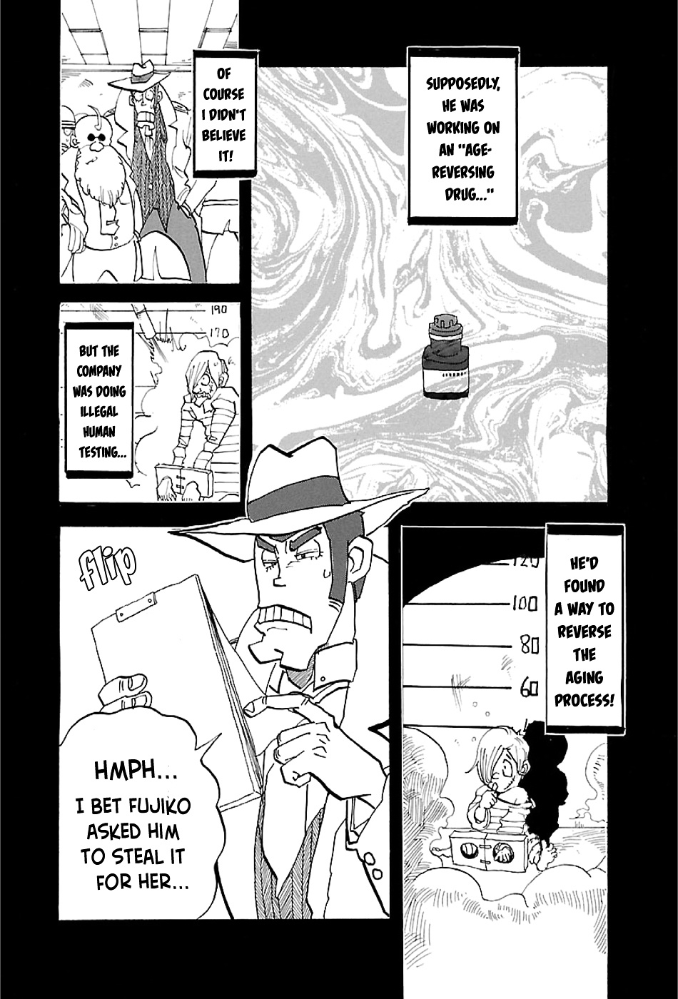 Lupin Sansei T - Vol.1 Chapter 1 : The Three Legged Man S Calling Card