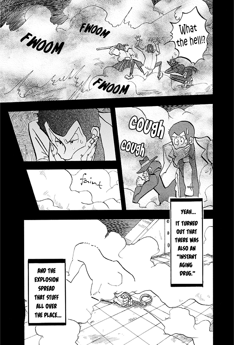 Lupin Sansei T - Vol.1 Chapter 1 : The Three Legged Man S Calling Card