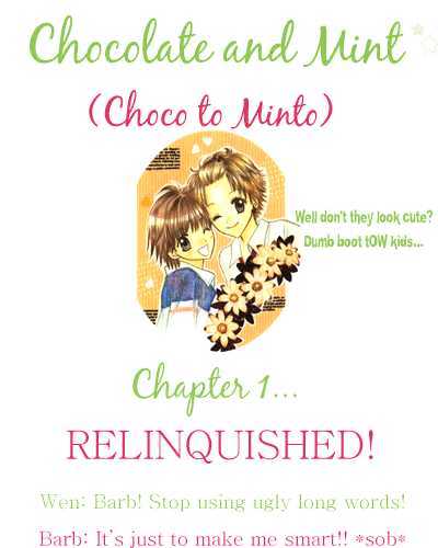 Choco To Mint To - Vol.1 Chapter 1