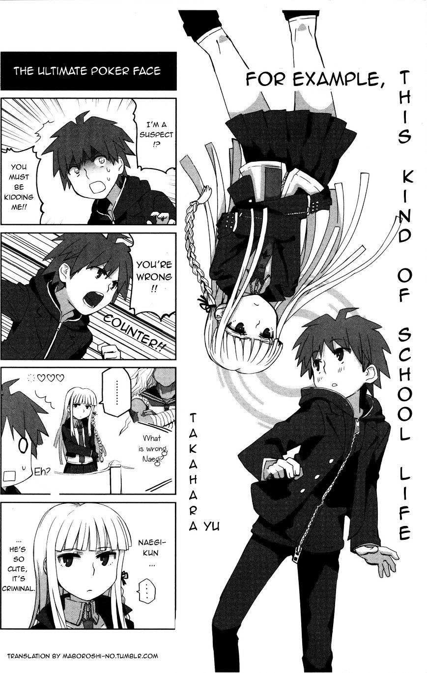 Danganronpa - Academy Of Hope And High School Of Despair 4-Koma Kings - Chapter 12 : For Example, This Kind Of School Life