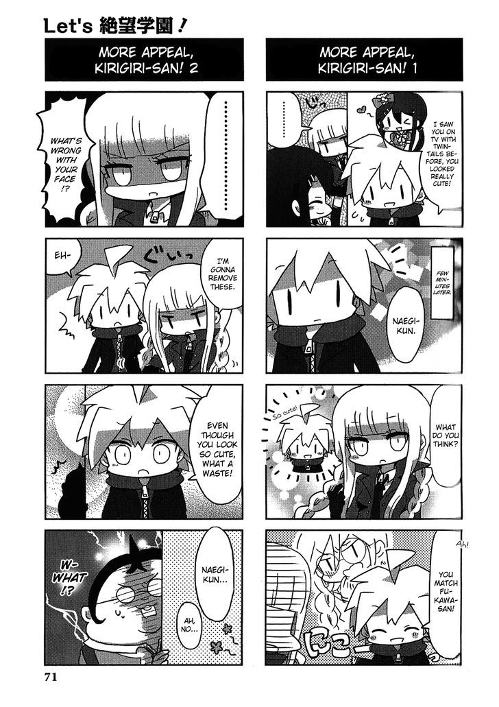 Danganronpa - Academy Of Hope And High School Of Despair 4-Koma Kings - Chapter 2