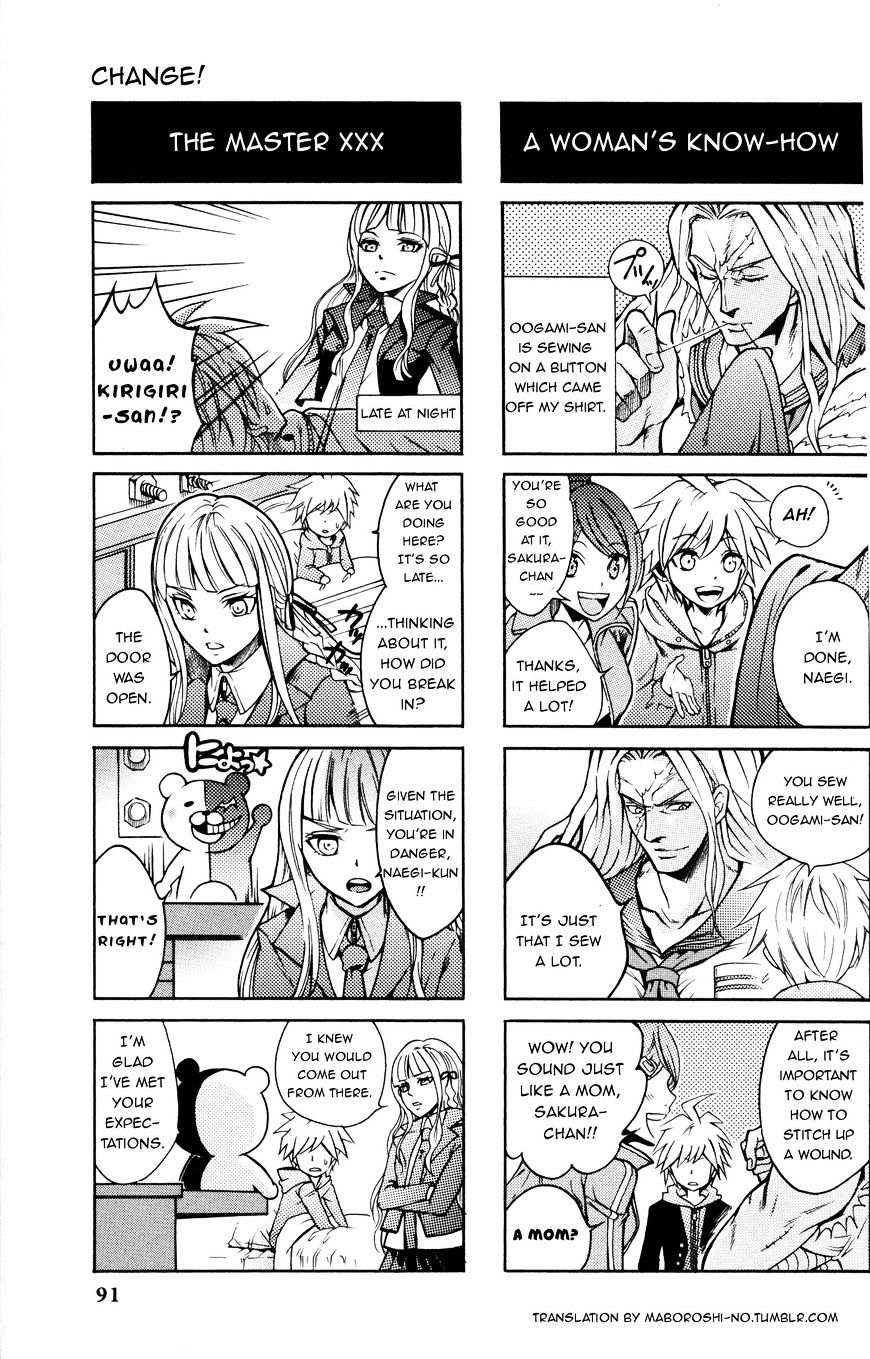 Danganronpa - Academy Of Hope And High School Of Despair 4-Koma Kings - Chapter 15 : Change!