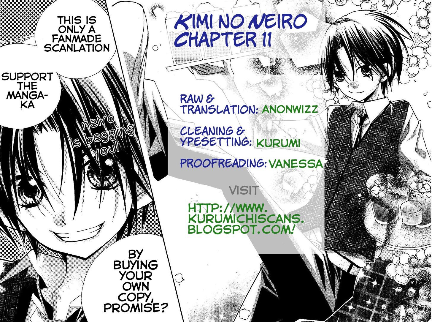 Kimi No Neiro - Vol.3 Chapter 11 : The Girl That Changed