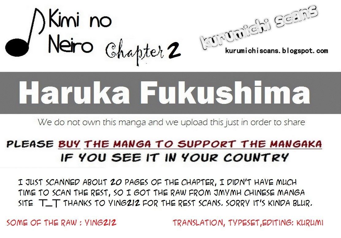 Kimi No Neiro - Vol.1 Chapter 2 : Troubled Teenager