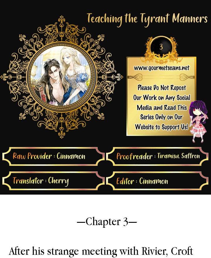 Teaching The Tyrant Manners - Chapter 3