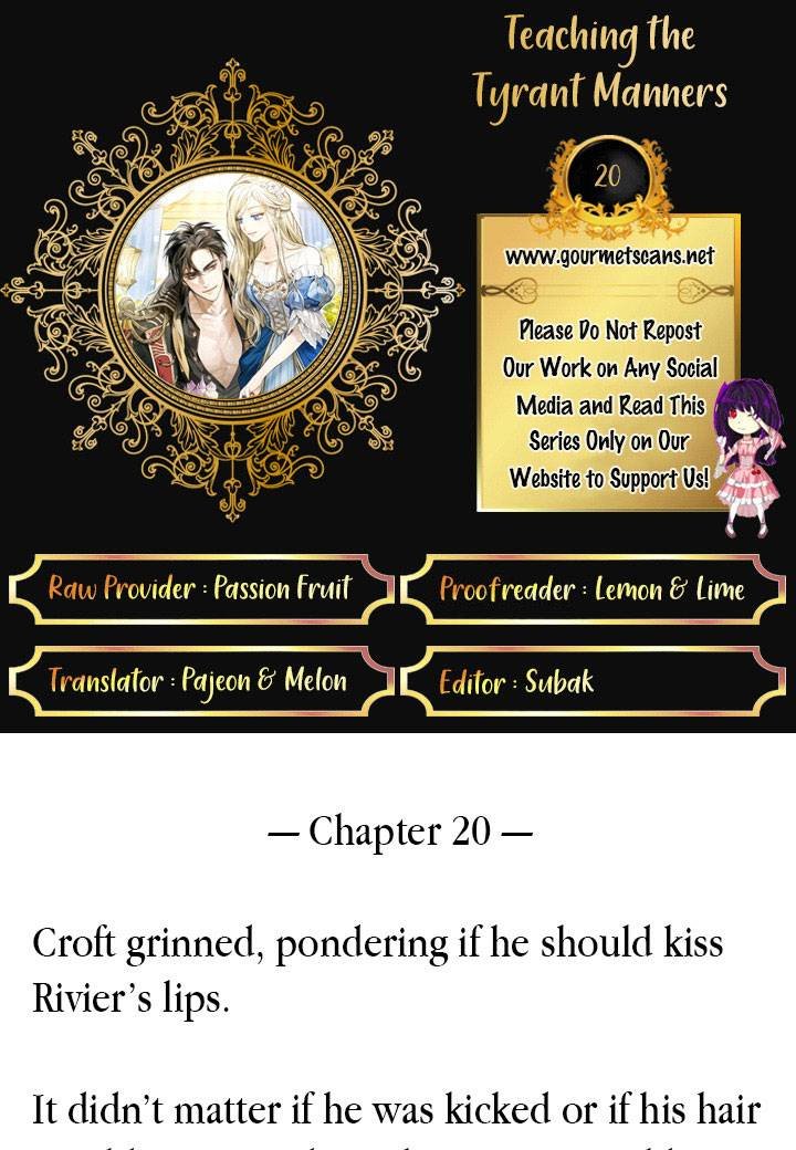 Teaching The Tyrant Manners - Chapter 20