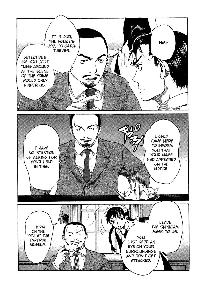 Shinigami Tantei To Yuurei Gakuen - Vol.1 Chapter 5.2: The Splendid Adventures Of The Noble Detective Motonari: The Shinigami S Revenge Part 1