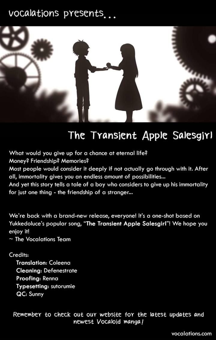 The Transient Apple Salesgirl - Chapter 0