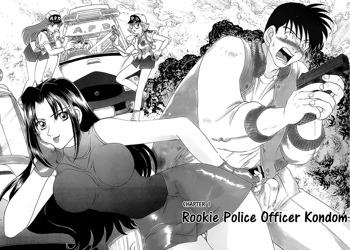 Iketeru Police - Vol.1 Chapter 1 : Rookie Police Officer Kondom