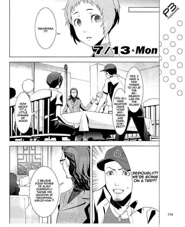 Persona 3 - Vol.4 Chapter 14 : Plot 01: Fragments: Pt. 1