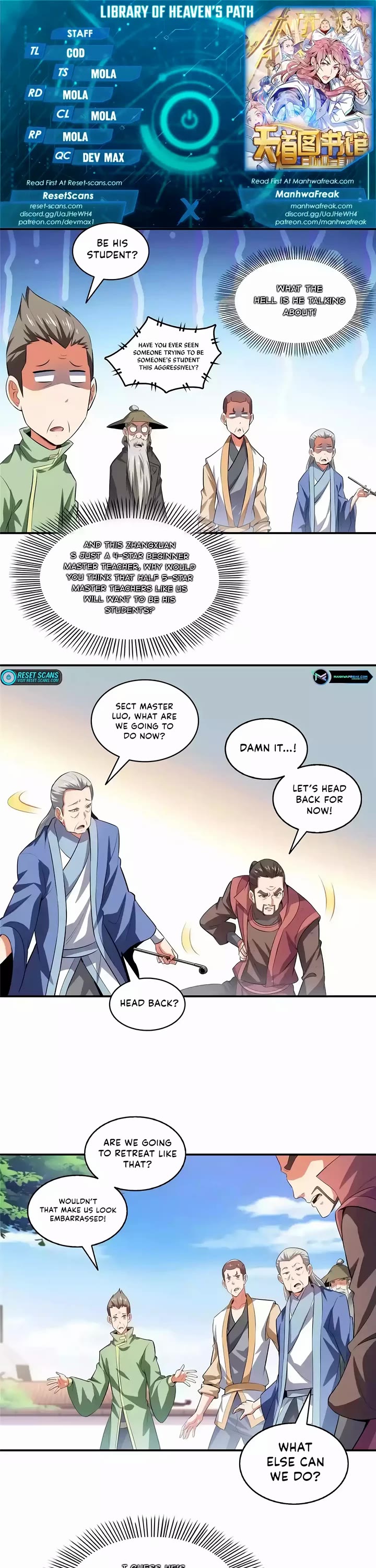 Library Of Heaven's Path - Chapter 320