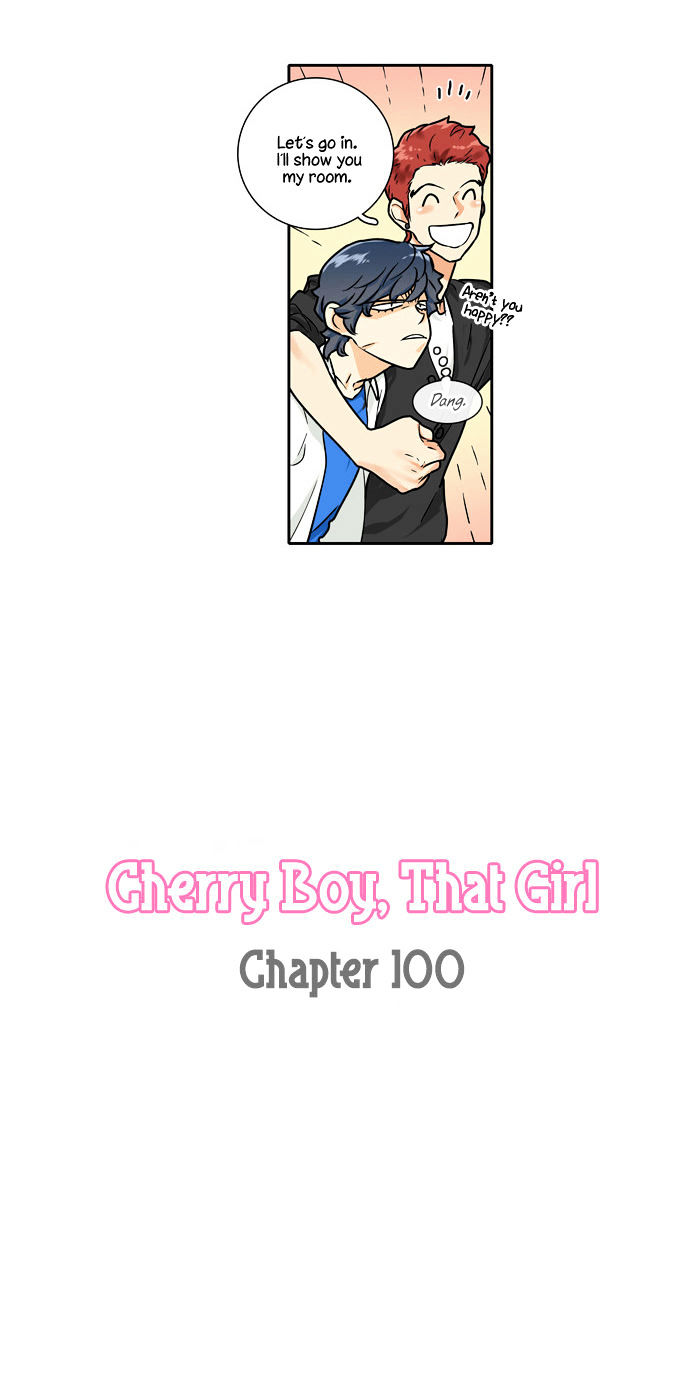 Cherry Boy, That Girl - Chapter 100