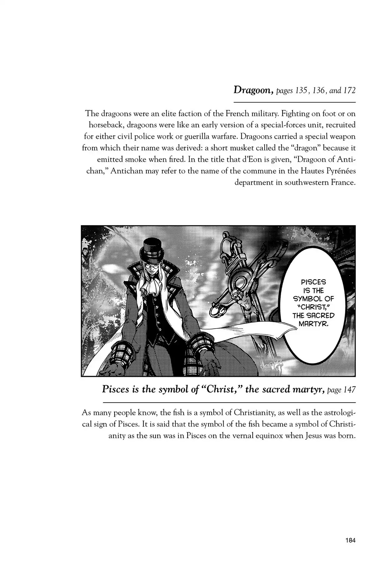 Le Chevalier D'eon - Vol.8 Translation Notes