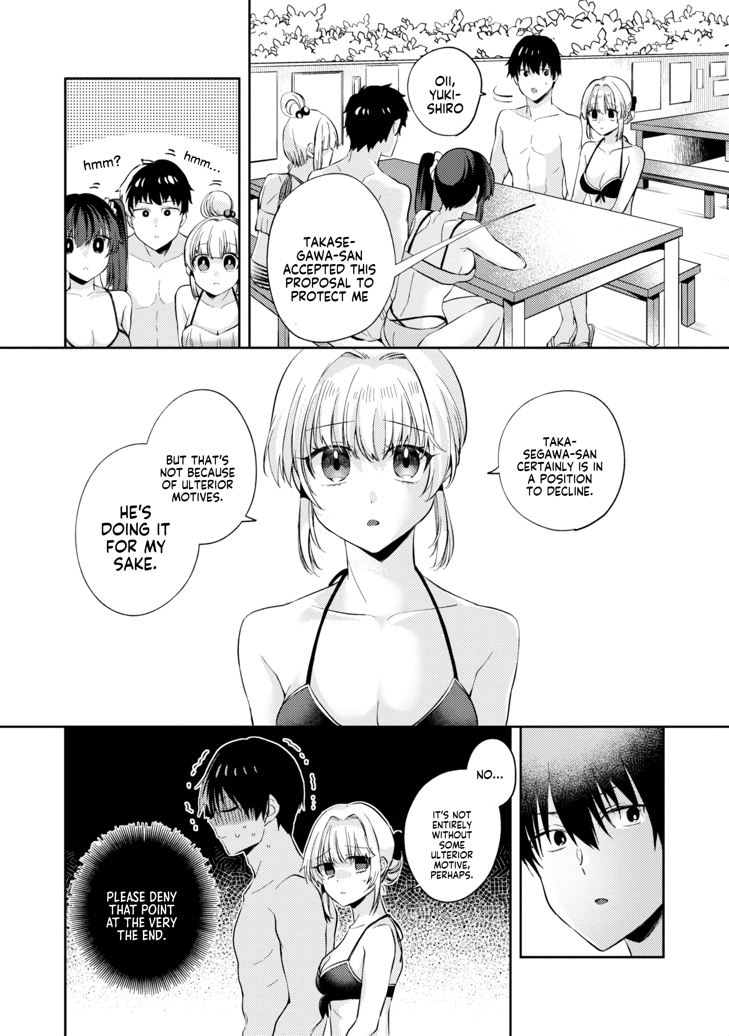 Omiai Shitakunakatta Node, Murinandai Na Jouken Wo Tsuketara Doukyuusei Ga Kita Ken Ni Tsuite - Chapter 10.4: Pool Date With My 'Fiancé' - Part 4