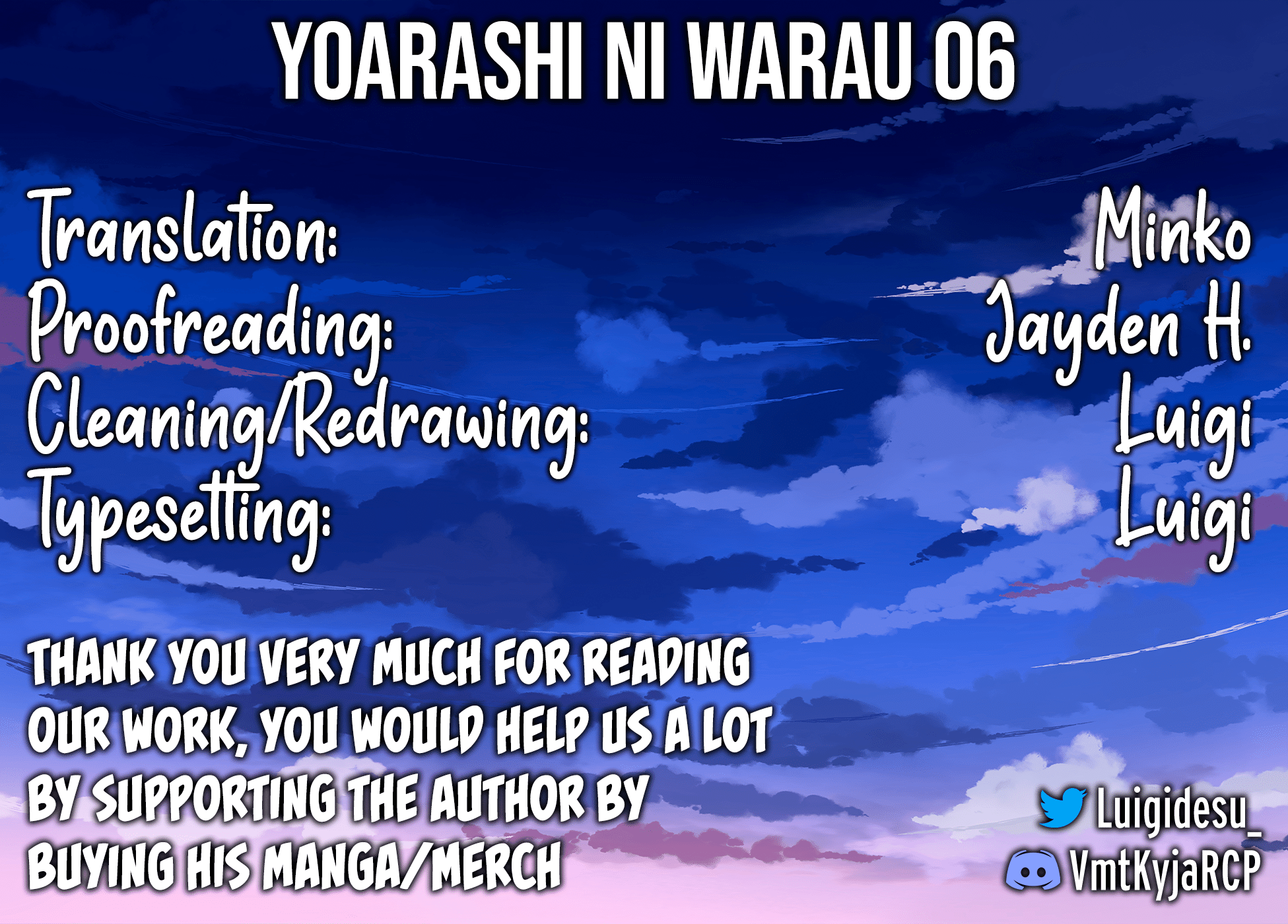 Yoarashi Ni Warau - Vol.2 Chapter 6: Awakening