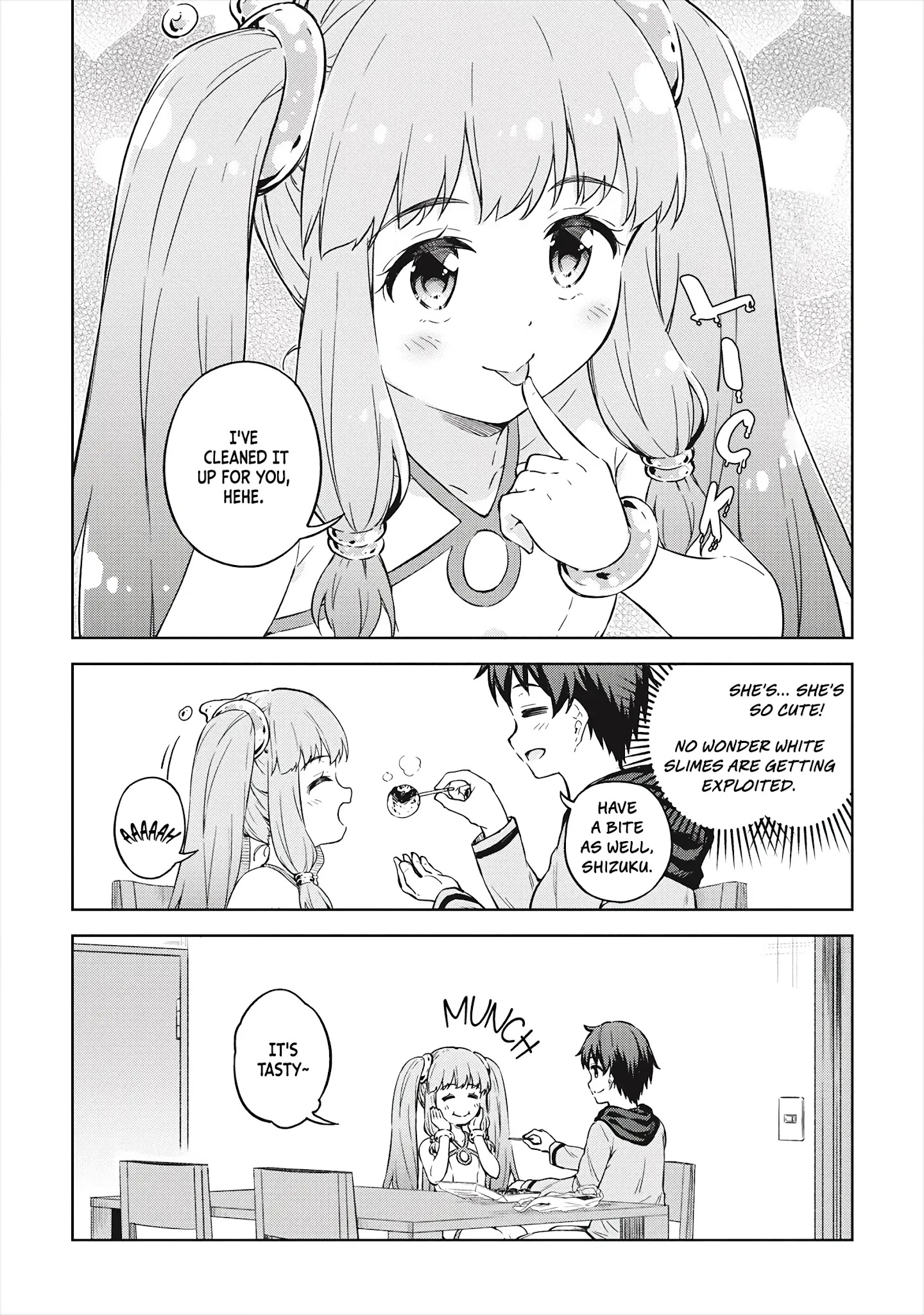 Boku No Heya Ga Dungeon No Kyuukeijo Ni Natteshimatta Ken - Chapter 32: My Slime Is Way Too Cute