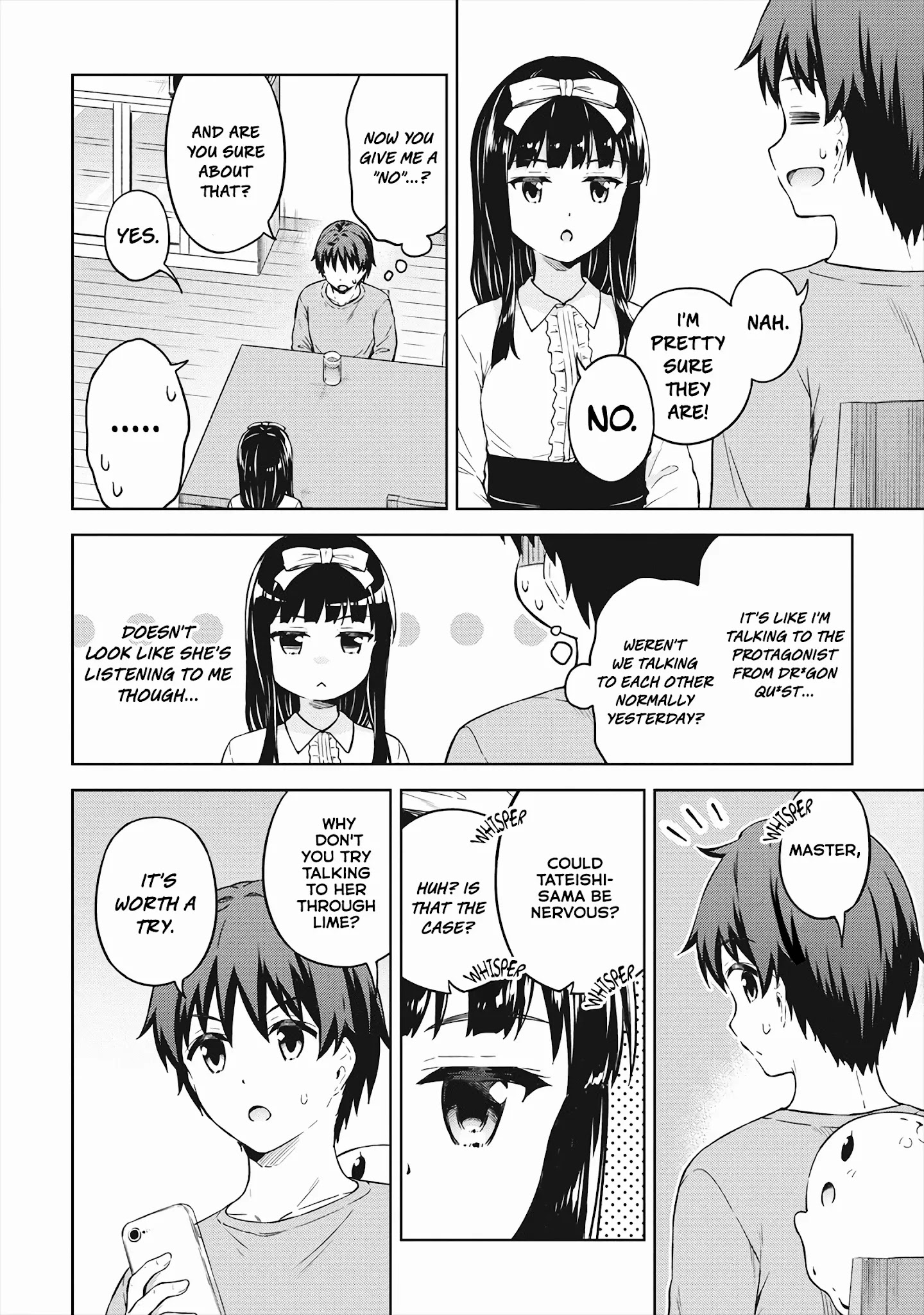 Boku No Heya Ga Dungeon No Kyuukeijo Ni Natteshimatta Ken - Chapter 33: The Temple Girl's Surprise Visit