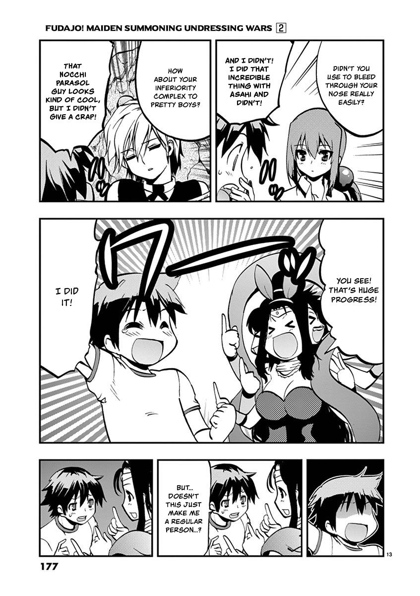 Card Girl! Maiden Summoning Undressing Wars - Vol.2 Chapter 22: I Have Grown! I Think...?