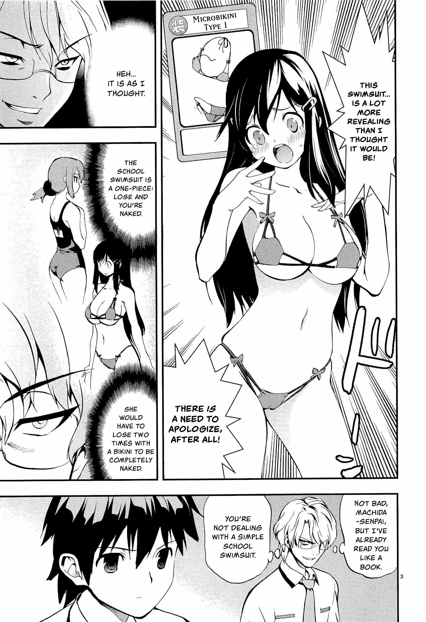 Card Girl! Maiden Summoning Undressing Wars - Vol.1 Chapter 2: Battle At The Pool!?