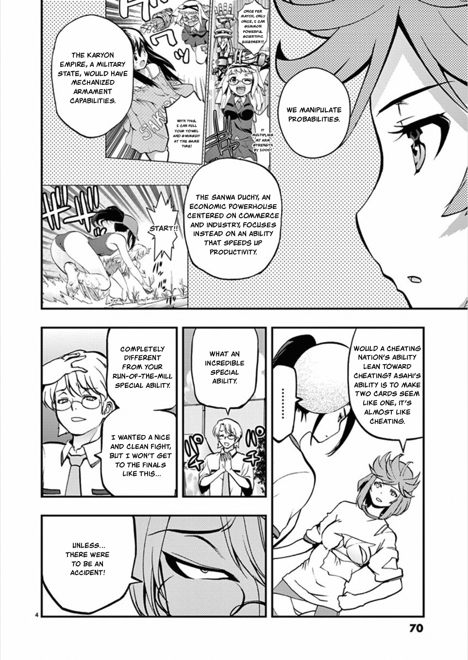 Card Girl! Maiden Summoning Undressing Wars - Vol.5 Chapter 52: She Was Amazing In The Match, But Still...