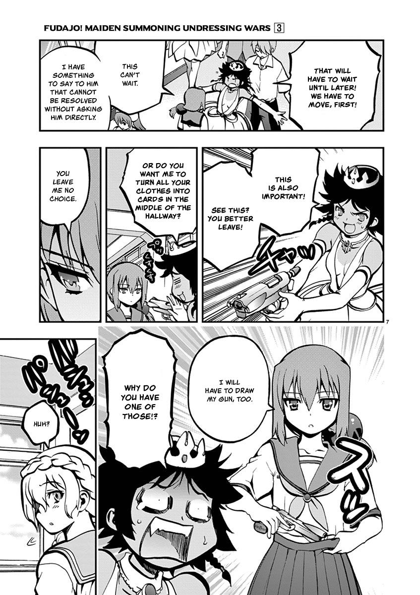 Card Girl! Maiden Summoning Undressing Wars - Vol.3 Chapter 24: Completely Burned Out