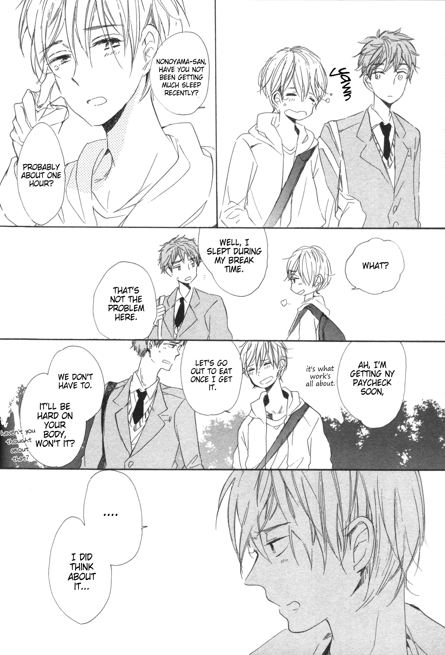 Hanabatake To Wakarebanashi - Vol.1 Chapter 6: Bye-Bye Baby : Dancing Cherry Petals Replaced By Snow