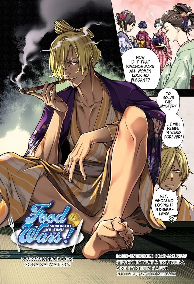 Shokugeki No Sanji - Chapter 5: Crooked Cooks, Soba Salvation