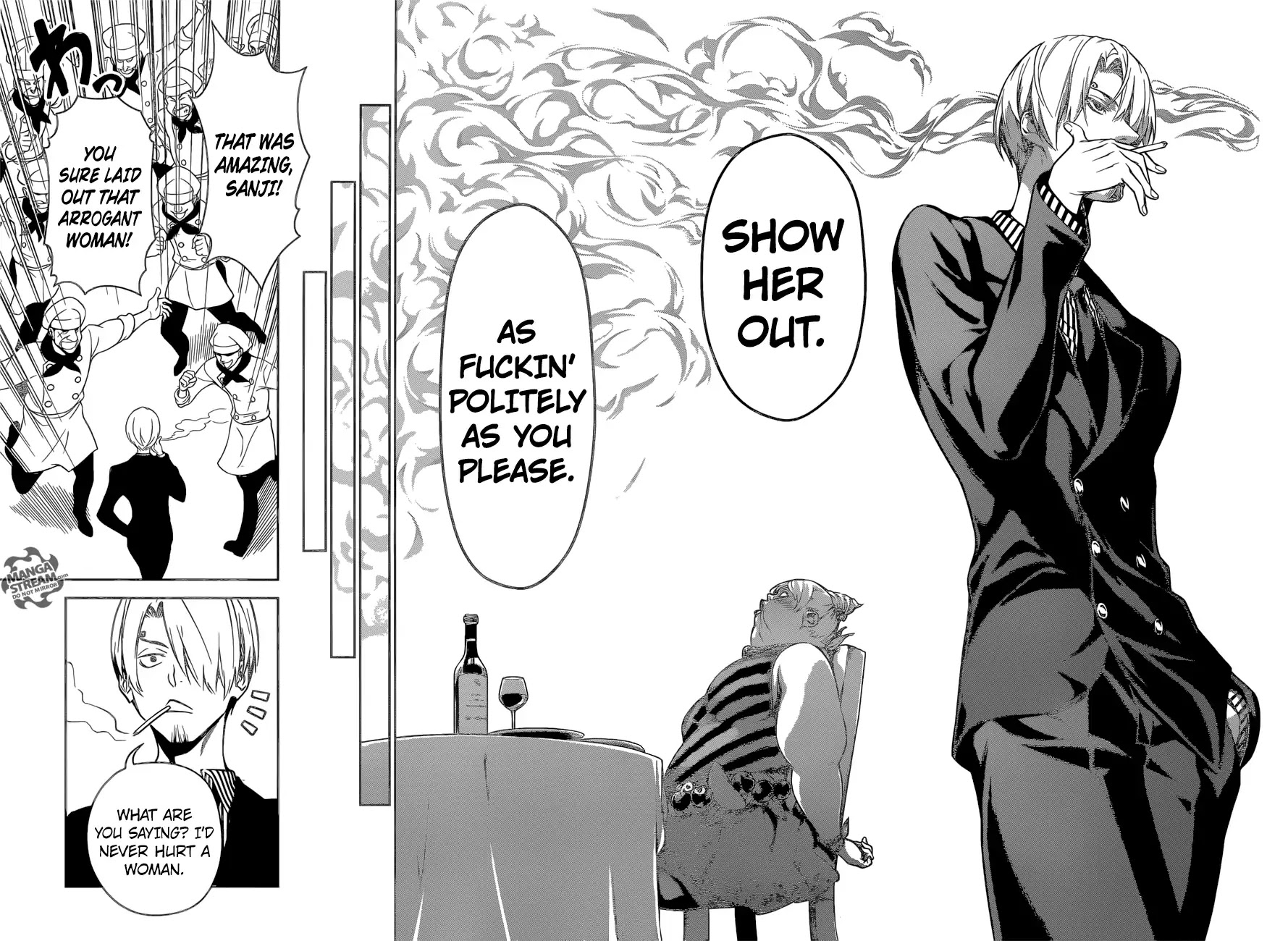 Shokugeki No Sanji - Chapter 1: Oneshot